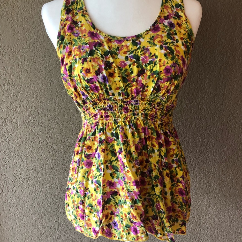 Floral tank top